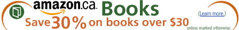 Amazon.ca Save 30% on books over $30
