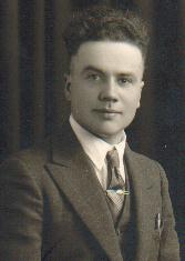 Dad. Henry H. Friesen, at 30
about to  marry Elizabeth Kroeker